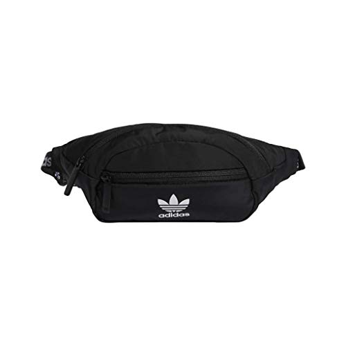 adidas Originals National Waist Pack, Black/White, One Size ...