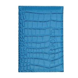 Kimloog Clearance!PU Leather Passport Cover Holder RFID Blocking Men Women Travel Wallets (Sky Blue)