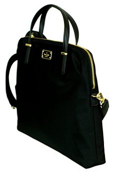 Kate Spade New York Daveney Wilson Road Laptop Shoulder Bag (Black)