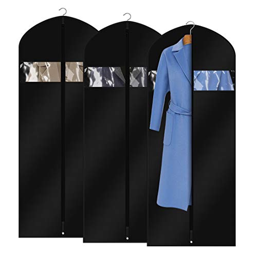 FCNEHLM Garment Bags Suit Travel Bag for Men & Women, Washable Suit Cover and Breathable Dre ...