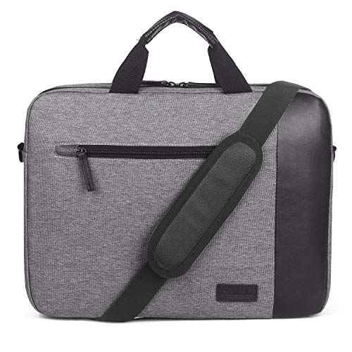 CoolBELL 15.6 Inch Laptop Bag Portable Briefcase Include Shoulder Strap Simple Style Laptop Case ...