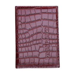 Kimloog Clearance!PU Leather Passport Cover Holder RFID Blocking Men Women Travel Wallets (Brown)