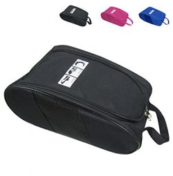 Portable Oxford Travel Shoe Tote Bag, Waterproof Shoe Packing Storage Gym Organizer