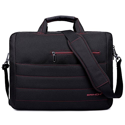 BRINCH 17.3 Inch Nylon Shockproof Laptop Case Messenger Bag for 17-17.3 Inch Laptop/Notebook/Mac ...