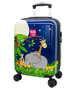 Boys Luggage Anti-scratch Suitcase 19in Hardshell Spinner Carry on PC+ABS Elephant LeLeTian