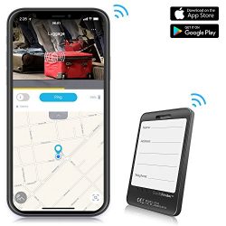 Luggage Tracker Device with App, Bluetooth Trackers Tag for Suitcase Baggage – Anti-Lost S ...