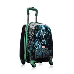 Marvel Black Panther Kids 18 Inch Spinner Carry On Travel Luggage for Boys