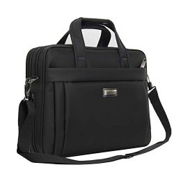 Laptop Bag 15.6 Inch, Business Briefcase, Durable Computer Case Tablet Sleeve for Men/Women/Coll ...