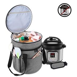 Luxja Carrying Bag Compatible with Instant Pot (3 Quart), Travel Tote Bag for 3 Quart Pressure C ...