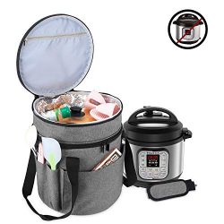 Luxja Carrying Bag Compatible with Instant Pot (3 Quart), Travel Tote Bag for 3 Quart Pressure C ...