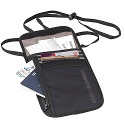 Sea To Summit Travelling Light Neck Wallet RFID, Grey