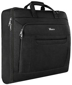 Carry On Garment Bag, Travel Garment Bags for Business Trips With Shoulder Strap, Mancro Waterpr ...