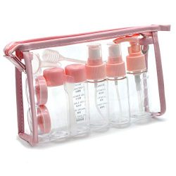 Tsa Approved Travel Toiletry Bottles Leakproof Containers Kit (BPA FREE) Travel Accessories R ...