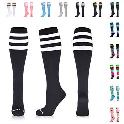 NEWZILL Compression Socks (20-30mmHg) for Men & Women, Best Graduated Athletic Fit for Runni ...