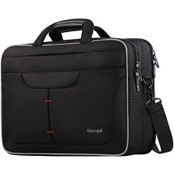 Briefcases for Men, 15.6 Inch Laptop Bag, TSA Travel Durable Office Computer Messenger Bags with ...