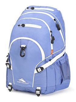 High Sierra Loop Backpack – Lapis/White – with Compression Straps – Ideal Back ...