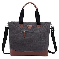 Ladies Laptop Tote Bag Large Womens Business Laptop Shoulder Bag Work Tote Purse Office Messenge ...