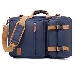 CoolBELL Convertible Briefcase Backpack Messenger Bag Shoulder Bag Laptop Case Business Briefcas ...