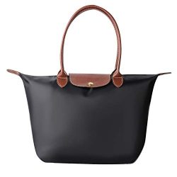 Laptop Tote Bag, Fits 15 Inch Nylon Waterproof Laptop Tote Bag/Nylon Travel Shoulder Tote Bag (B ...