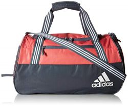 adidas Squad Duffel Bag, Prism Pink/Onix/White, One Size