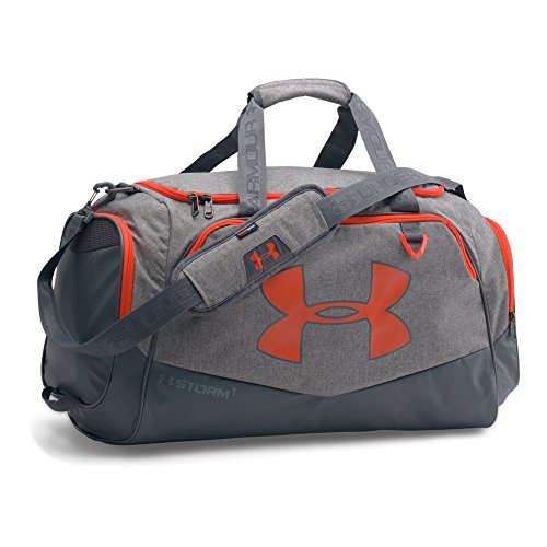 Under Armour Storm Undeniable II Duffle, Graphite /Dark Orange, One Size