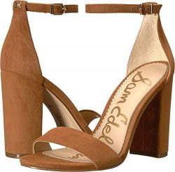 Sam Edelman Women’s Yaro Luggage Kid Suede Leather 9 W US