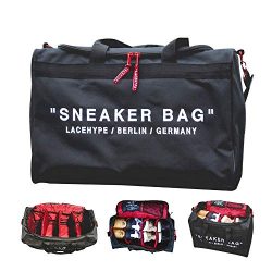 “SNEAKER BAG” Gym/Travel Duffel Bag with up to 4 shoe compartments
