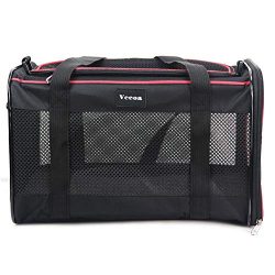 Vceoa Airline Approved Soft-Sided Pet Travel Carrier for Dogs and Cats