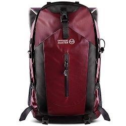 OutdoorMaster Hiking Backpack 50L – Hiking & Travel Backpack w/Waterproof Rain Cover & ...