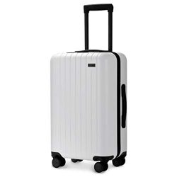 GoPenguin Luggage, Carry On Luggage with Spinner Wheels, Hardshell Suitcase for Travel with Buil ...