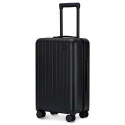 GoPenguin Luggage, Carry On Luggage with Spinner Wheels, Hardshell Suitcase for Travel with Buil ...