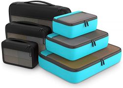 Packing Cubes Organizer Travel Accessories for Luggage 6 Set(2 Color)