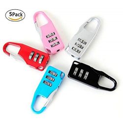 GOSONO 1Pc Symbol Combination Safe Code Number Lock Padlock for Luggage Zipper Bag Backpack Bag  ...