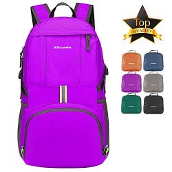 DVEDA Ultra Lightweight Packable Backpack, 35L Large Capacity Water Resistant Hiking Daypack Fol ...