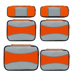 ZOMAKE 6 Set Packing Cubes for Travel – Lightweight Luggage Packing Organizer Travel Acces ...