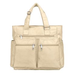 Waterproof Nylon Oxford Multi-pocket Tote Shoulder Bags Travel Laptop Briefcase Work Purse and H ...