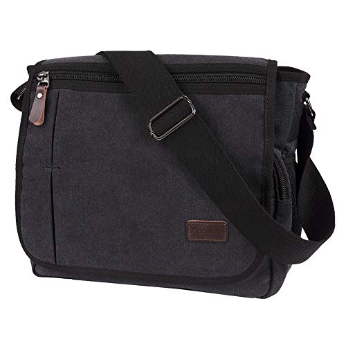 Laptop Messenger Bag, Modoker Military Crossbody Messenger Bag for Men, Casual Canvas Satchel