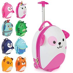 Boppi Tiny Trekker Kids Luggage Travel Suitcase Carry On Cabin Bag Holiday Pull Along Trolley Li ...