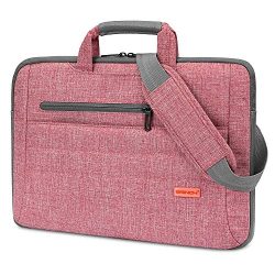 BRINCH Laptop Bag for Women Slim Light Business Briefcase Shoulder Messenger Bag Water Resistant ...
