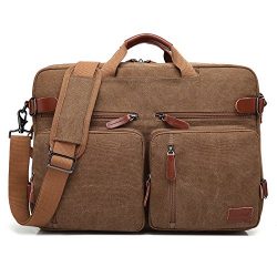 CoolBELL Convertible Backpack Messenger Bag Shoulder Bag Laptop Case Handbag Business Briefcase  ...