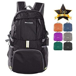 DVEDA Ultra Lightweight Packable Backpack, 35L Large Capacity Water Resistant Hiking Daypack Fol ...