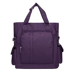 Waterproof Nylon Oxford Multi-pocket Tote Shoulder Bags Travel Laptop Briefcase Work Purse and H ...