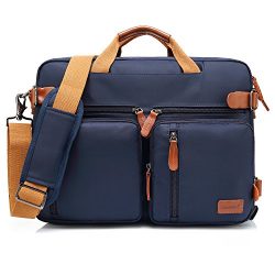 CoolBELL Convertible Backpack Messenger Bag Shoulder Bag Laptop Case Handbag Business Briefcase  ...