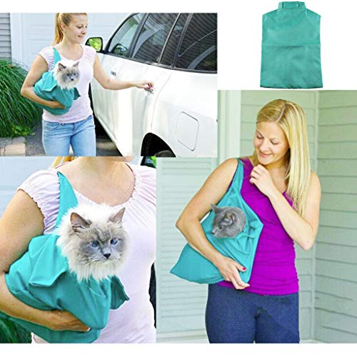 ☀ Dergo ☀Comfort Cat Travel Carrier,Portable Outdoor Cat Dog Pet Double Shoulder M ...