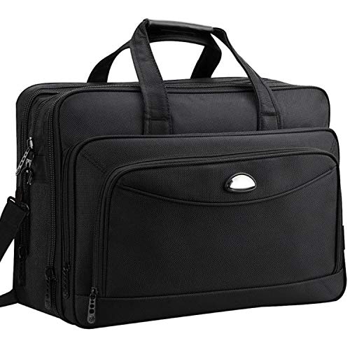 Laptop Briefcase Bag,17 inch Laptop Bag, Expandable Large Briefcases ...