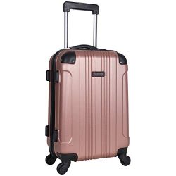 Kenneth Cole Reaction Out Of Bounds 20-Inch Carry-On Lightweight Durable Hardshell 4-Wheel Spinn ...