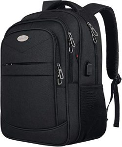 Laptop Backpack,Business Travel Slim Durable Anti Theft Laptops Backpack with USB Charging Port, ...