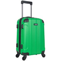 Kenneth Cole Reaction Out Of Bounds 20-Inch Carry-On Lightweight Durable Hardshell 4-Wheel Spinn ...