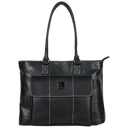 Kenneth Cole Reaction Women’s Casual Fling Pebbled Faux Leather Top Zip 16″ Laptop B ...