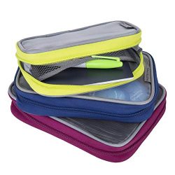 Travelon Lightweight 3-Piece Packing Squares, Bolds, One Size